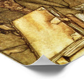 Illustratie van "The Jackdaw of Rheims" Poster (Hoek)