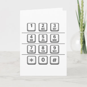 Illustratie van toetsenbord met betaaltelefoon/pin kaart