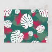 Illustratie van tropisch Plant Briefkaart (Voorkant)