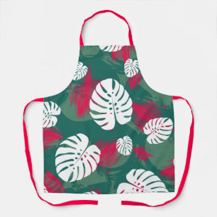 Illustratie van tropisch Plant Schort