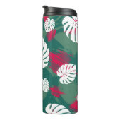Illustratie van tropisch Plant Thermosbeker (Geroteerd rechts)