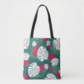 Illustratie van tropisch Plant Tote Bag (Voorkant)