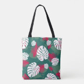 Illustratie van tropisch Plant Tote Bag (Achterkant)