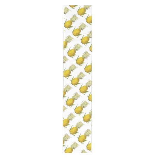  illustratie van tropische ananas medium tafelloper (Voorkant)