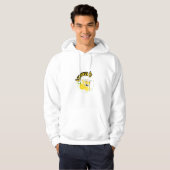 Illustratie van typografie hoodie (Voorkant volledig)