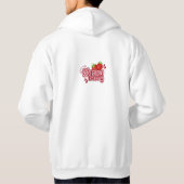 Illustratie van typografie hoodie (Achterkant)