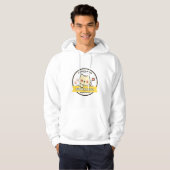 Illustratie van typografie hoodie (Voorkant volledig)