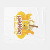 Illustratie van typografie logo artwork fleece deken (Voorkant (Horizontaal))