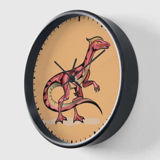 Illustratie van velociraptor. (Hoek)