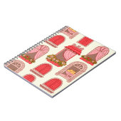  illustratie van vensterpatroon notitieboek (Linkerzijde)