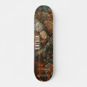 Illustratie van Viking Warrior Persoonlijk Skateboard (Voorkant)