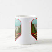 Illustratie van vintage Mount Rushmore Koffiemok (Center)