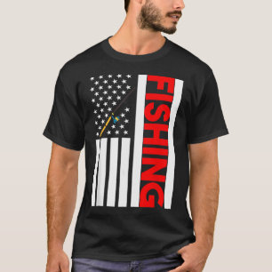 Illustratie van vintage striptekenfilm vissersboot t-shirt