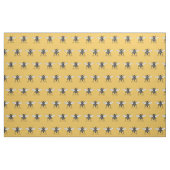 Illustratie van vintage werkbij stof (Yard (91,4 cm))