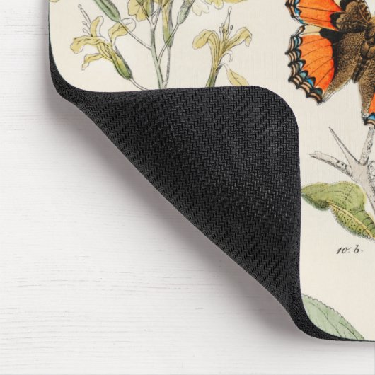  illustratie van vlinders muismat (Hoek)