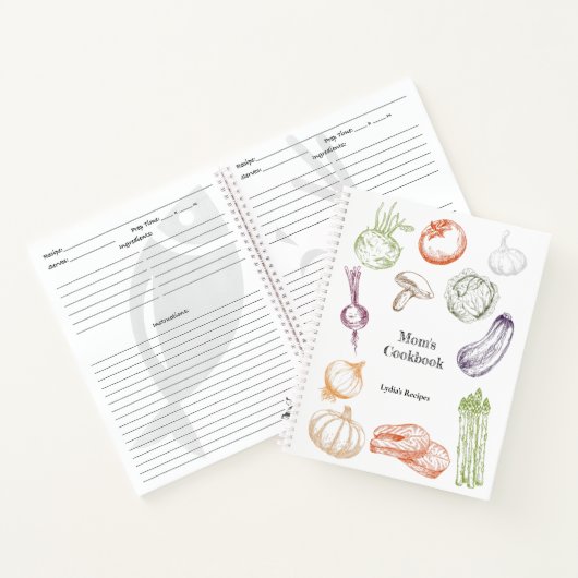 Illustratie van voedsel Gepersonaliseerd boek van  (Binnen)