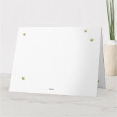 Illustratie van vos en konijn in de winter met Ker Kaart (Achterkant)