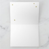 Illustratie van vos en konijn in de winter met Ker Kaart (Binnen)