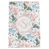 Illustratie van Waterverven voor katten en pasta's Medium Cadeauzakje (Achterkant)