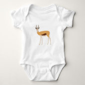 Illustratie van wilde antilope romper (Voorkant)