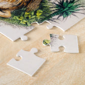Illustratie van wilde dieren legpuzzel (Zijkant)