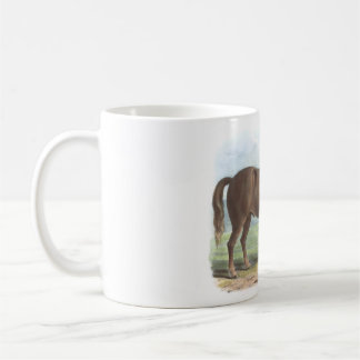 Illustratie van zwaar paard, Suffolk Punch Koffiemok