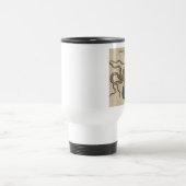 Illustratie Vintage Octopus Kraken Reisbeker (Center)