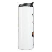 Illustratie Violin & Bow Custom Classical Music Thermosbeker (Gedraaid links)