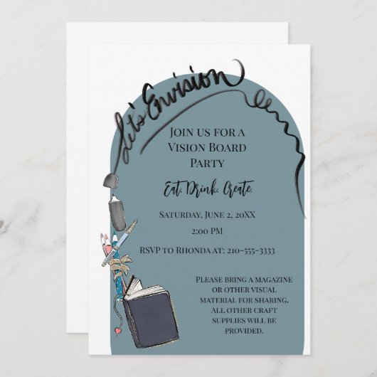 Illustratie: visierraad kaart (Voorkant / Achterkant)