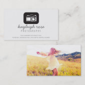 Illustratie Visitekaartje fotografie (Voorkant / Achterkant)