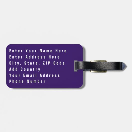 Illustratie vlag Arizona-staat Bagagelabel (Achterkant horizontaal)