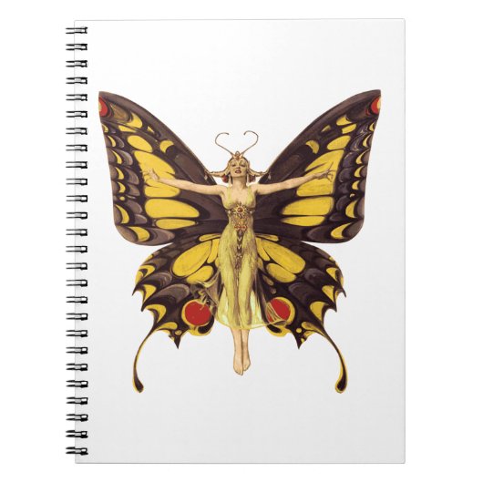  illustratie Vlinderfee Notitieboek (Voorkant)