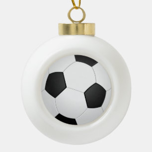 Illustratie voetbal Football Keramische Bal Ornament