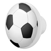 Illustratie voetbal Football keramische knop (Rechts)