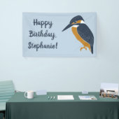 Illustratie vogelovers spandoek (Beurs)