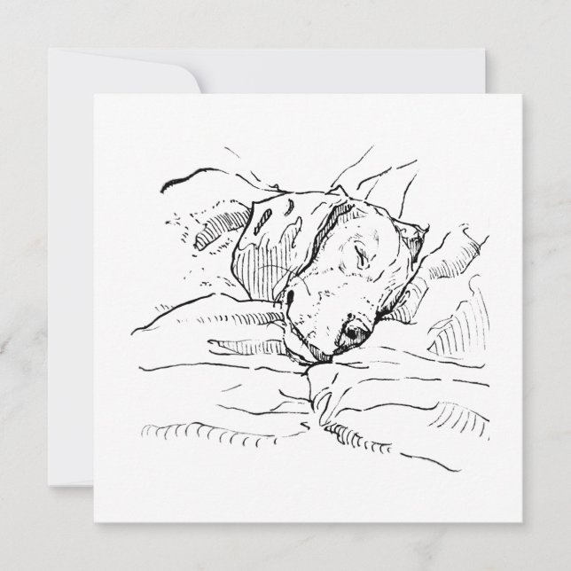 Illustratie voor Beagle-hondenliefhebbers  (Voorkant)