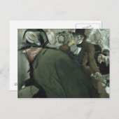 Illustratie voor de Nose van Nikolai Gogol Briefkaart (Voorkant / Achterkant)