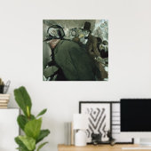 Illustratie voor de Nose van Nikolai Gogol Poster (Thuiskantoor)