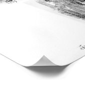 Illustratie voor "De Wolf en de Lambb" Poster (Hoek)