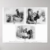 Illustratie voor "De Wolf en de Lambb" Poster (Voorkant)