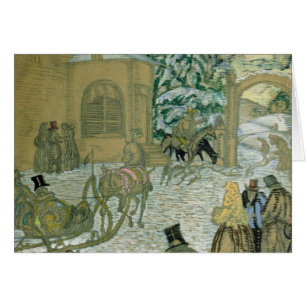 Illustratie voor "Dubrovsky", door Alexander Pushk