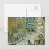 Illustratie voor "Dubrovsky", door Alexander Pushk Briefkaart (Voorkant / Achterkant)