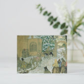 Illustratie voor "Dubrovsky", door Alexander Pushk Briefkaart (Staand voorkant)