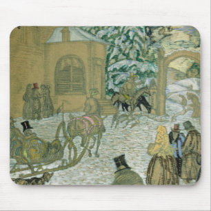 Illustratie voor "Dubrovsky", door Alexander Pushk Muismat