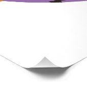 Illustratie voor Halloween: Pumpkin Girl Perfect Poster (Hoek)