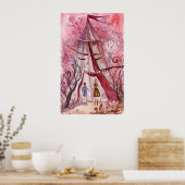 Illustratie voor het boek Neil Gaiman Poster (Keuken)