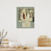 Illustratie voor Mozart's 'De Magische Flute', 184 Poster (Keuken)