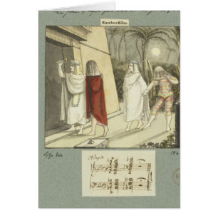 Illustratie voor Mozart's 'The Magic Flute', 1845