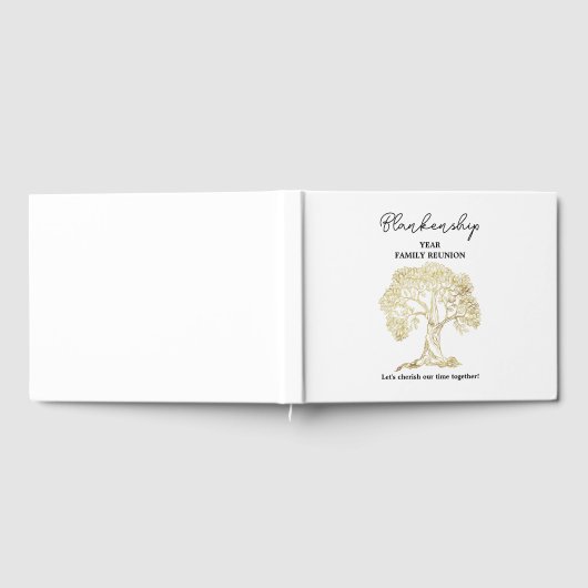 Illustratie voor reünie-registerstructuur Aangepas Gastenboek (Volledig)