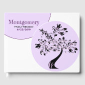 Illustratie voor reünie-registerstructuur Aangepas Gastenboek (Voorkant)